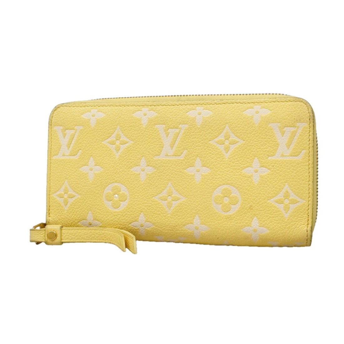 Louis Vuitton Monogram Empreinte Bicolor Zippy Wallet M81427 Yellow Women's Long: --- Catalog ---Category: SizeSize (HxWxD): 10cm x 19.5cm x 2.5cm / 3.93'' x 7.67'' x 0.98''Category: DesignType: Long wallet (bi-fold)Color: YellowGender: WomenCategory: GeneralMPN: M81427Brand: Louis