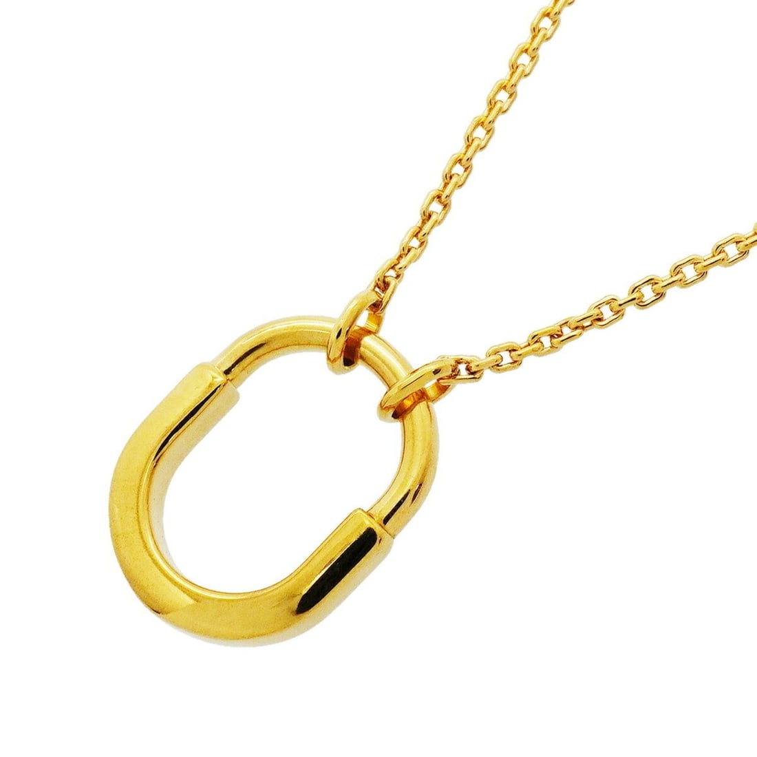 Tiffany & Co. Lock Small Necklace, 18K Yellow Gold, Women's (1 of 12)