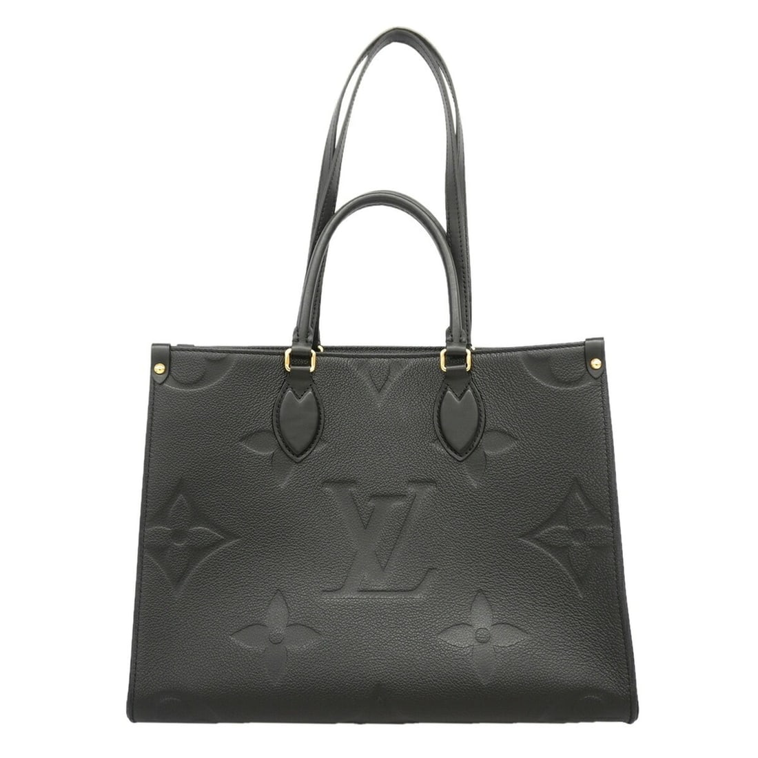 Louis Vuitton Monogram Empreinte OnTheGo MM Tote Bag M45595 Noir (Black) 2-way bag for women: --- Catalog ---Category: SizeSize (HxWxD): 26.5cm x 33cm x 14cm / 10.43'' x 12.99'' x 5.51''Category: DesignType: Tote bagColor: NoirGender: WomenCategory: GeneralMPN: M45595Brand: Louis Vuitton--- It