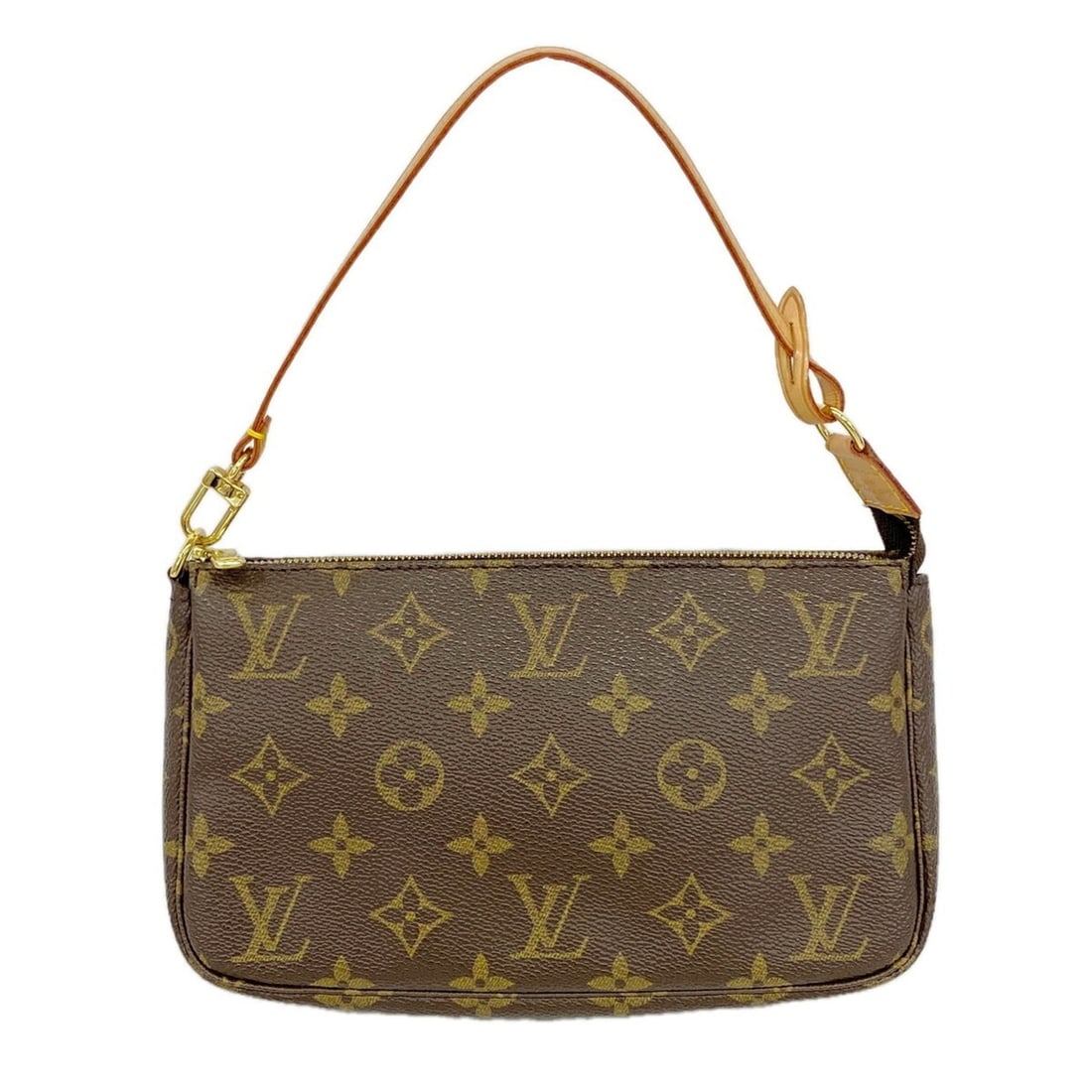 Louis Vuitton Monogram Pochette Accessoires M51980 Brown Women's Bag/Pouch: --- Catalog ---Category: SizeSize (HxWxD): 13cm x 21cm x 3.5cm / 5.11'' x 8.26'' x 1.37''Category: DesignType: PouchColor: BrownGender: WomenCategory: GeneralMPN: M51980Brand: Louis Vuitton--- Item Li
