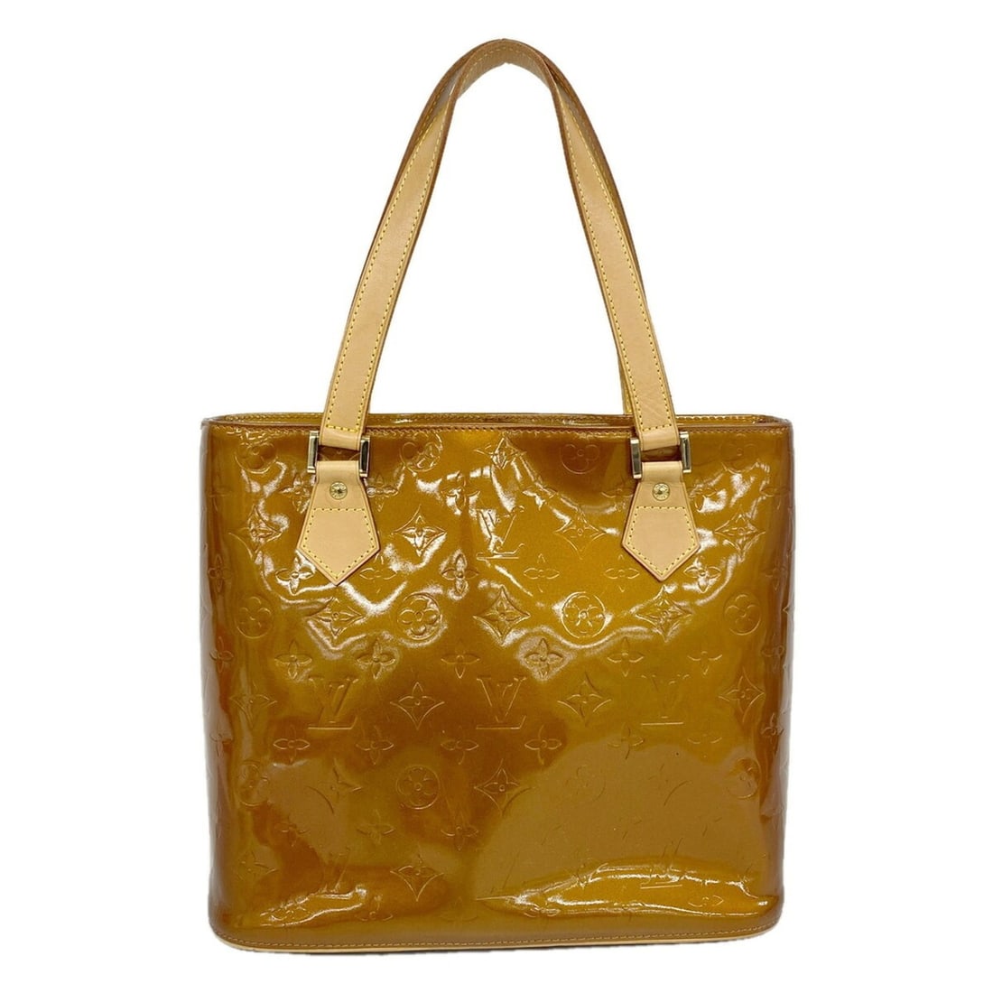 Louis Vuitton Vernis Houston Tote Bag M91122 Bronze (Women's): --- Catalog ---Category: SizeSize (HxWxD): 25.5cm x 29cm x 14.5cm / 10.03'' x 11.41'' x 5.7''Category: DesignType: Tote bagColor: BronzeGender: WomenCategory: GeneralMPN: M91122Brand: Louis Vuitton---