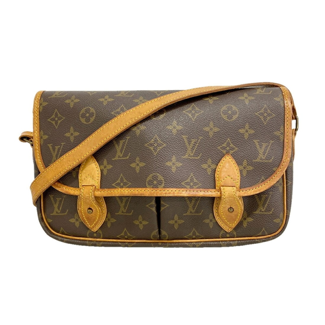 Louis Vuitton Monogram Gibeciere MM Shoulder Bag M42247 Brown Women's: --- Catalog ---Category: SizeSize (HxWxD): 18cm x 28cm x 8cm / 7.08'' x 11.02'' x 3.14''Category: DesignType: Shoulder bagColor: BrownGender: WomenCategory: GeneralMPN: M42247Brand: Louis Vuitton--- I