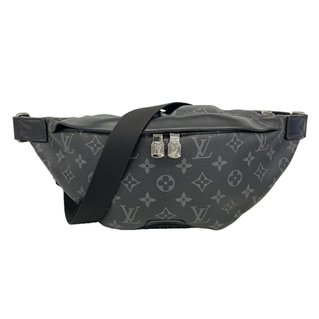Louis Vuitton Monogram Eclipse Discovery Bum Bag PM M46035 Black Men's P3551682: --- Catalog ---Category: SizeSize (HxWxD): 18cm x 37cm x 2cm / 7.08'' x 14.56'' x 0.78''Category: DesignType: Sling bagColor: BlackGender: MenCategory: GeneralMPN: M46035Brand: Louis Vuitton--- Item L