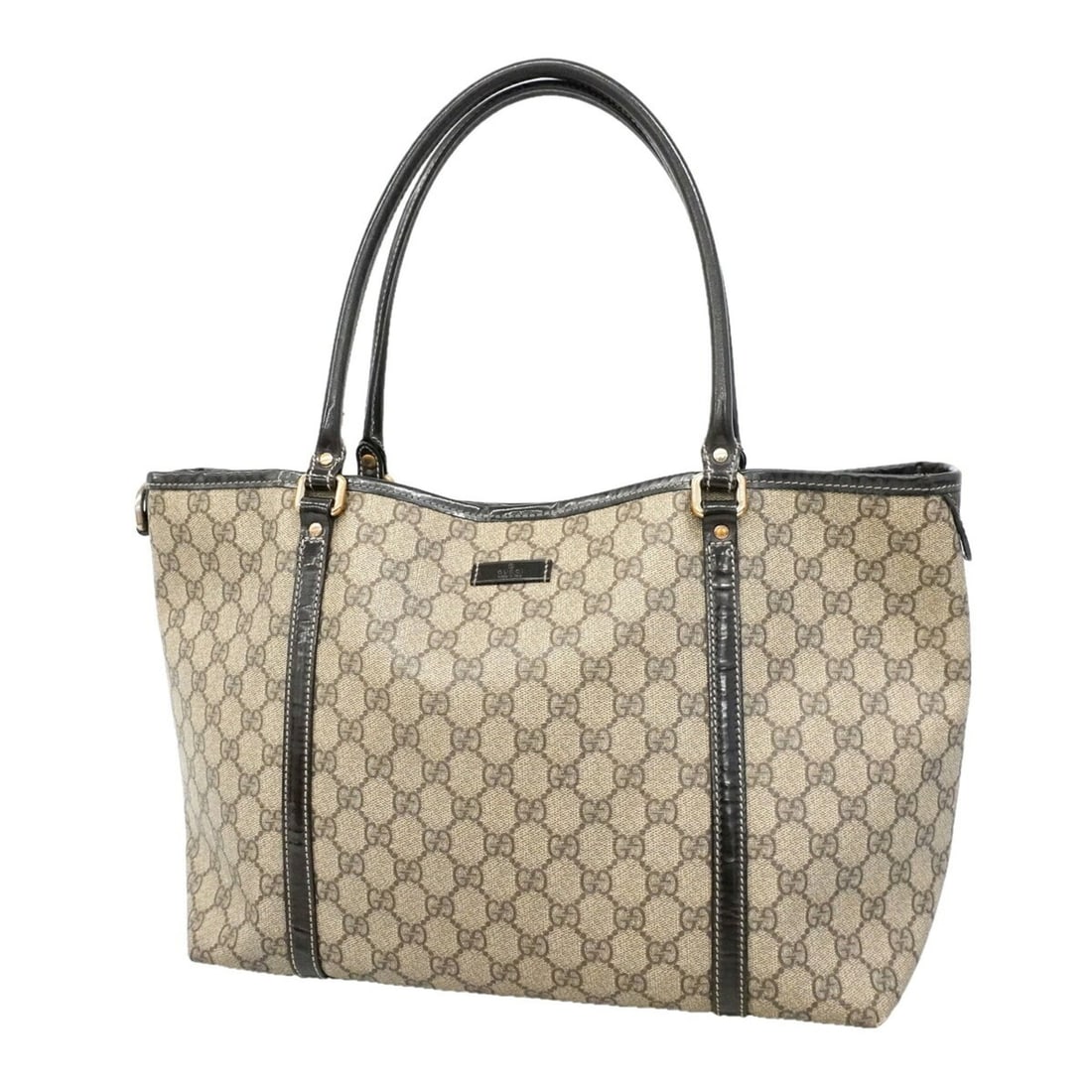 Gucci GG Supreme Tote Bag 197953 Brown Women's P3550902: --- Catalog ---Category: SizeSize (HxWxD): 26cm x 34cm x 15cm / 10.23'' x 13.38'' x 5.9''Category: DesignType: Tote bagColor: BrownGender: WomenMaterial: PVC Hardware Color: GoldCategory: GeneralMPN: 