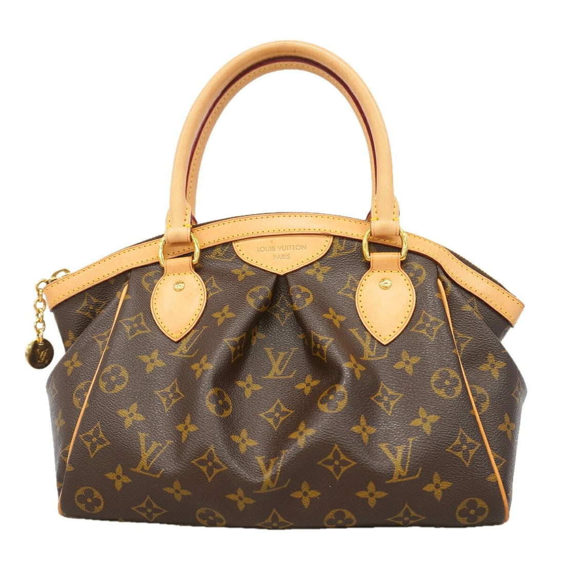 Louis Vuitton Monogram Tivoli PM Handbag M40143 Brown Women's P3544881 (1 of 10)