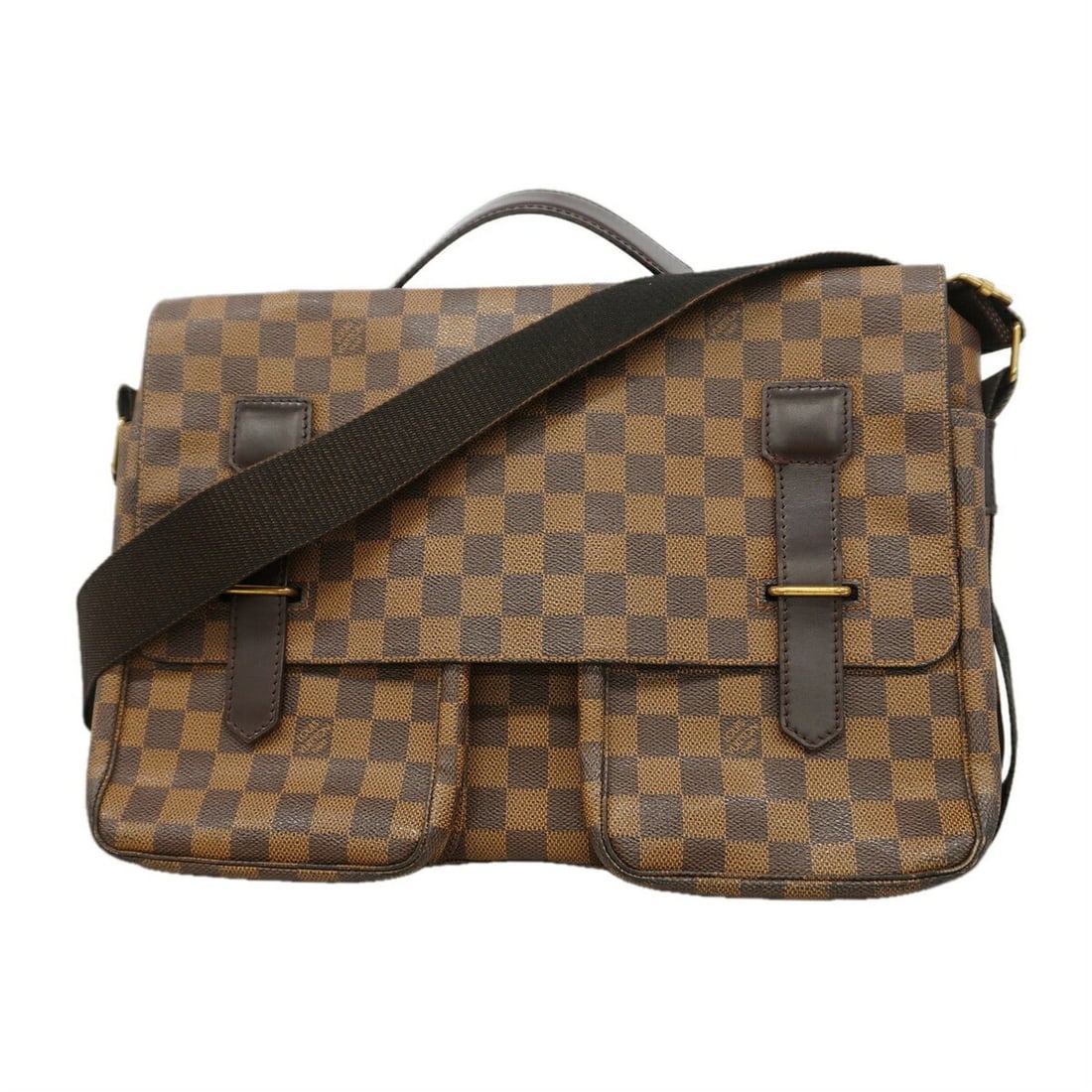 Louis Vuitton Damier Broadway Handbag N42270 Ebene 2-way bag for men and women P3532366: --- Catalog ---Category: SizeSize (HxWxD): 25cm x 35cm x 12cm / 9.84'' x 13.77'' x 4.72''Category: DesignType: HandbagColor: EbeneGender: Men,WomenCategory: GeneralMPN: N42270Brand: Louis Vuitton--- I
