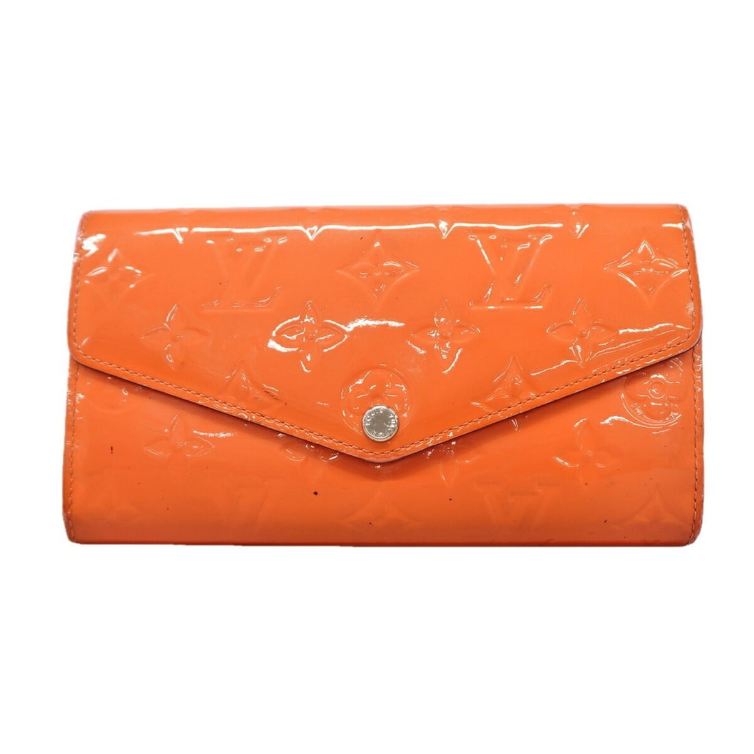 Louis Vuitton Vernis Portefeuille Sarah Long Wallet M90299 Poppy Petal (Women's): --- Catalog ---Category: SizeSize (HxWxD): 10cm x 19cm x 3cm / 3.93'' x 7.48'' x 1.18''Category: DesignType: Long wallet (bi-fold)Color: Poppy petalGender: WomenCategory: GeneralMPN: M90299Brand: Loui