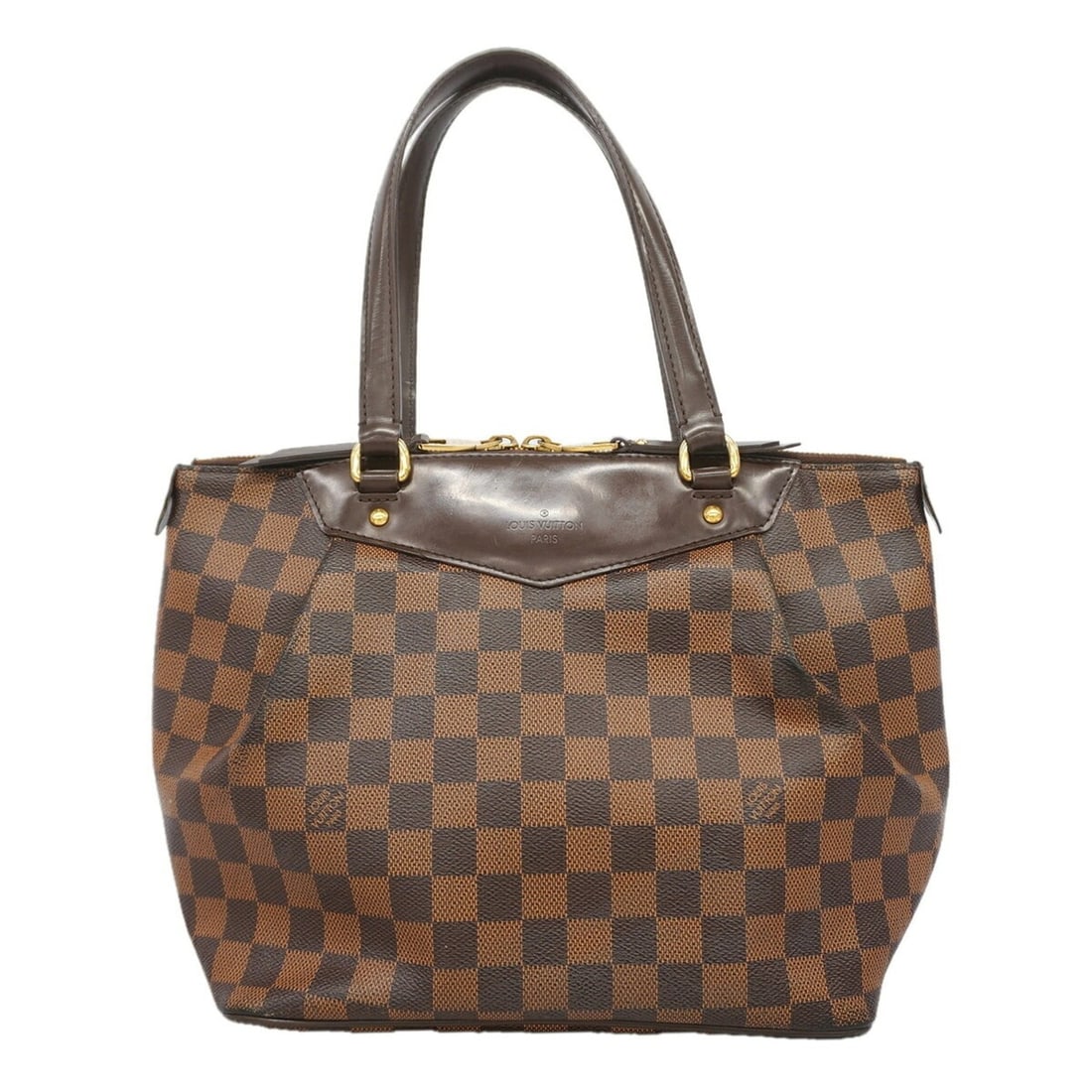 Louis Vuitton Damier Westminster PM Handbag N41102 Ebene Women's (1 of 11)