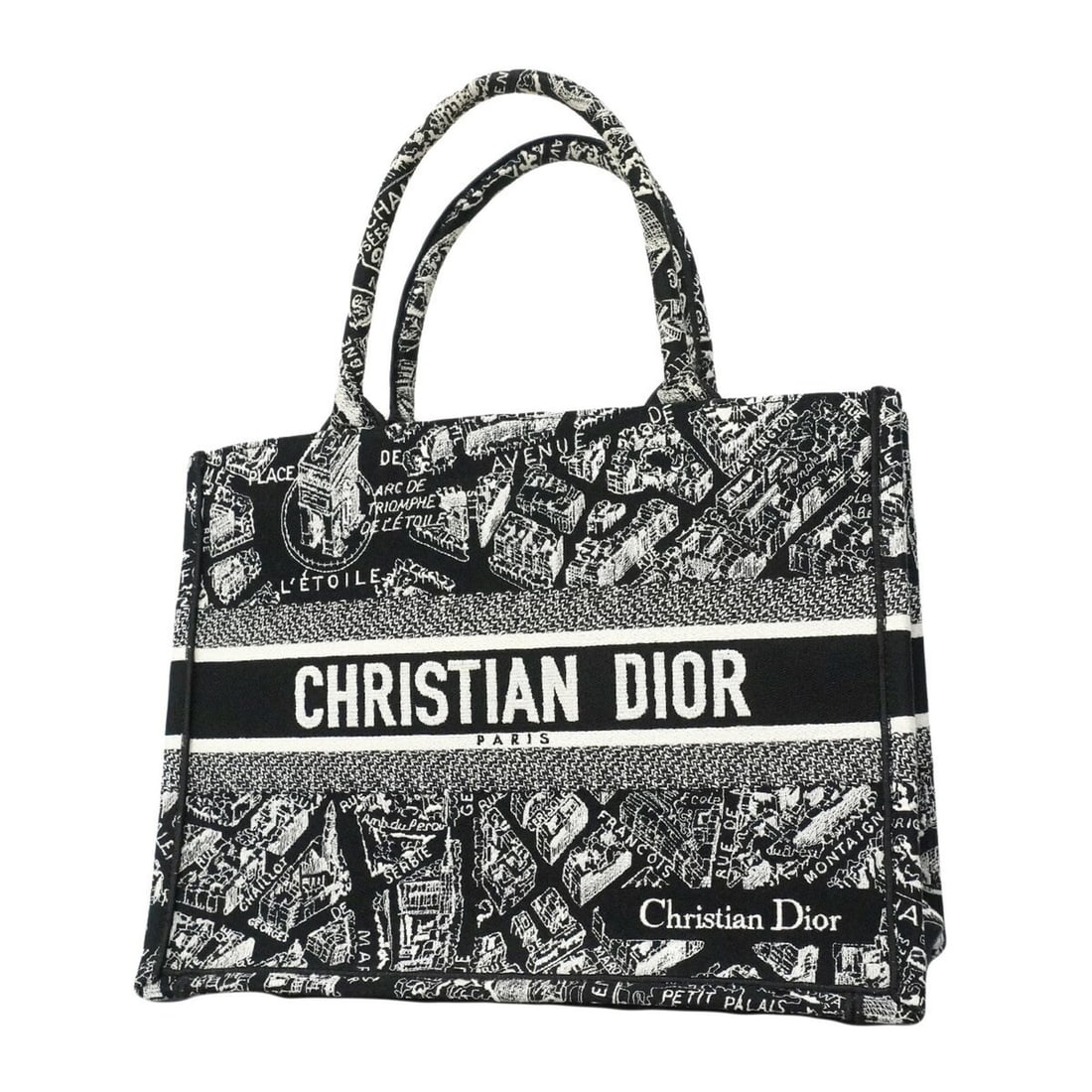 Christian Dior Book Tote Canvas Bag, Black, Women's P3487484: --- Catalog ---Category: SizeSize (HxWxD): 27.8cm x 36cm x 16.5cm / 10.94'' x 14.17'' x 6.49''Category: DesignType: Tote bagColor: BlackGender: WomenMaterial: Canvas Category: GeneralBrand: Christian 
