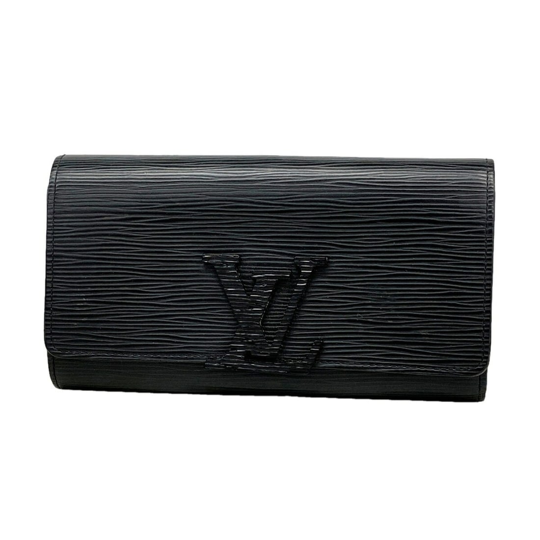 Louis Vuitton Epi Leather Long Wallet Portefeuille Louise M60767 Noir (Men's/Women's): --- Catalog ---Category: SizeSize (HxWxD): 10cm x 19cm x 3cm / 3.93'' x 7.48'' x 1.18''Category: DesignType: Long wallet (bi-fold)Color: NoirGender: Men,WomenCategory: GeneralMPN: M60767Brand: Louis V