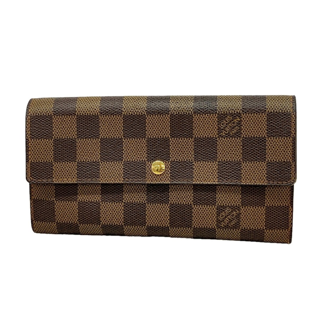 Louis Vuitton Damier Pochette Portemonnaie Credit Long Wallet N61726 Ebene Women's: --- Catalog ---Category: SizeSize (HxWxD): 10cm x 19cm x 2.5cm / 3.93'' x 7.48'' x 0.98''Category: DesignType: Long wallet (bi-fold)Color: EbeneGender: WomenCategory: GeneralMPN: N61726Brand: Louis Vu