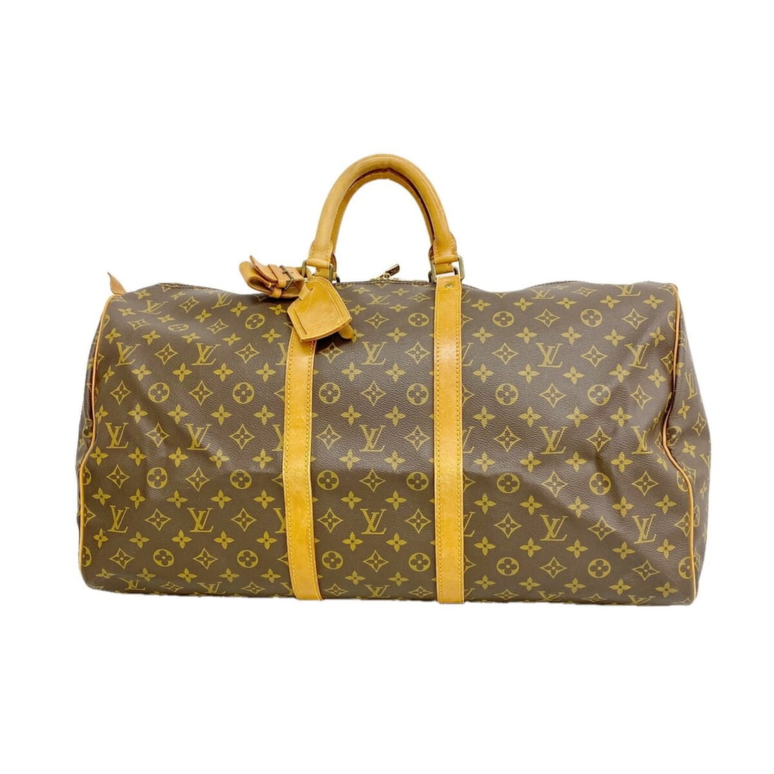 Louis Vuitton Bags - Boston Monogram Keepall 55 M41424 Brown Men's & Women's: --- Catalog ---Category: SizeSize (HxWxD): 30cm x 55cm x 25cm / 11.81'' x 21.65'' x 9.84''Category: DesignType: Boston bagColor: BrownGender: Men,WomenCategory: GeneralMPN: M41424Brand: Louis Vuitton-