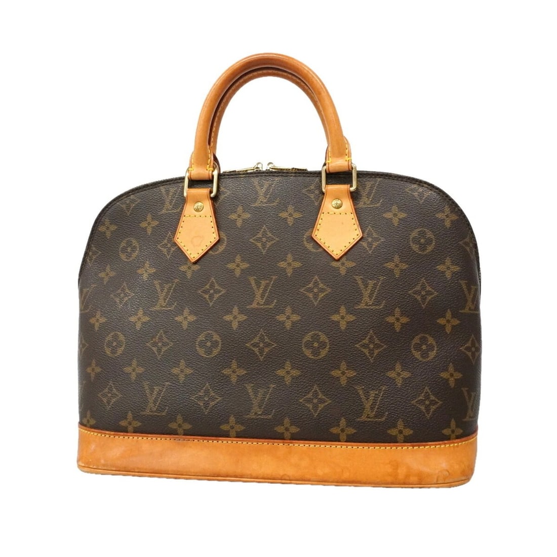 Louis Vuitton Alma Monogram Handbag M51130 Brown Women's (1 of 11)