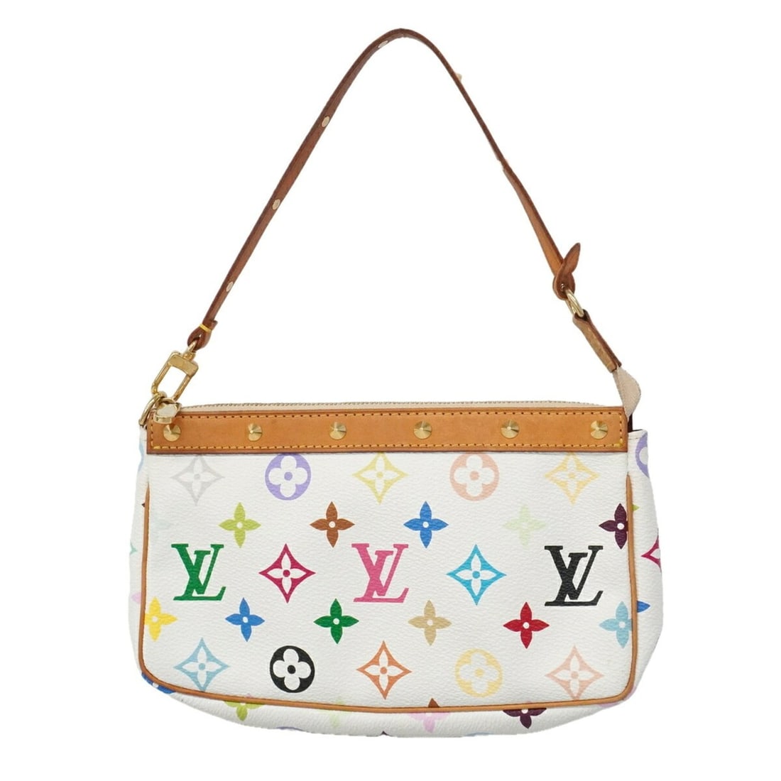 Louis Vuitton Bag/Pouch Monogram Multicolor Pochette Accessoires M92649 Blanc Women's: --- Catalog ---Category: SizeSize (HxWxD): 13cm x 21cm x 4.5cm / 5.11'' x 8.26'' x 1.77''Category: DesignType: PouchColor: BlancGender: WomenCategory: GeneralMPN: M92649Brand: Louis Vuitton--- Item Li