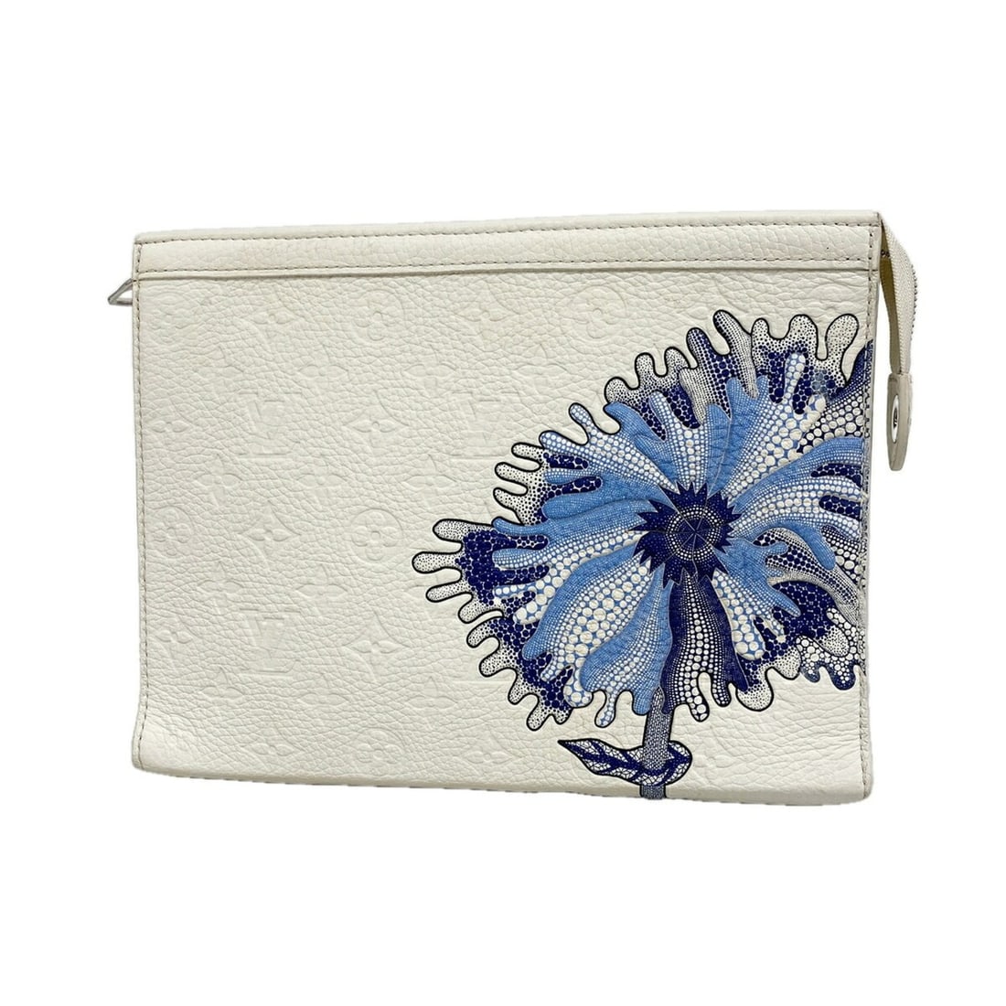 Louis Vuitton Monogram Psychedelic Clutch Bag LV x YK Pochette Voyage M21681 White Blue Men's: --- Catalog ---Category: SizeSize (HxWxD): 20.5cm x 26.5cm x 5cm / 8.07'' x 10.43'' x 1.96''Category: DesignType: Clutch bagColor: Blue, WhiteGender: MenCategory: GeneralMPN: M21681Brand: Louis Vuitto