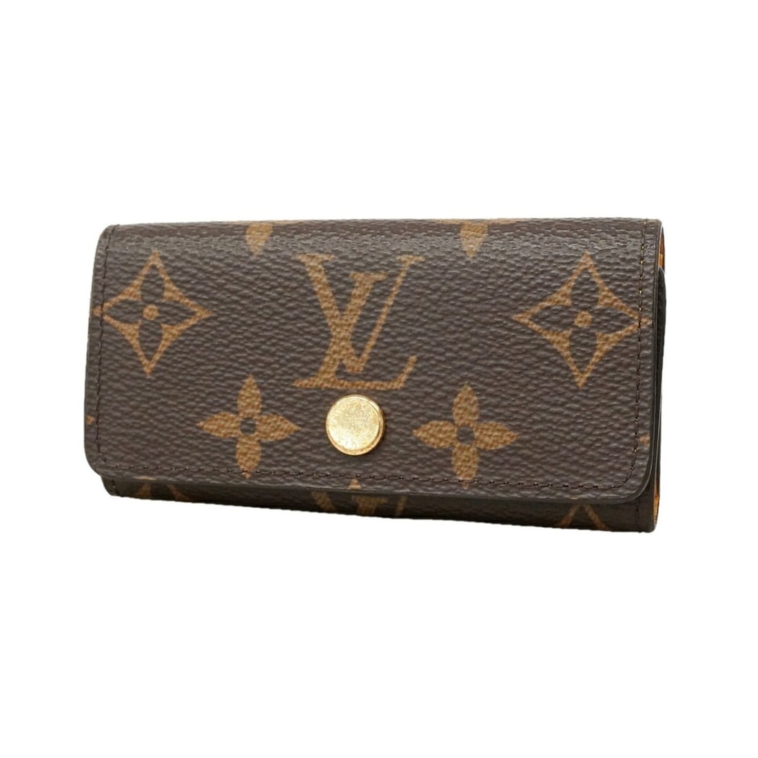 Louis Vuitton Accessories/Key Case Monogram Multicles 4 M83648 Jaune d'Or Men's/Women's: --- Catalog ---Category: DesignType: KeycaseColor: BrownGender: Men,WomenCategory: GeneralMPN: M83648Brand: Louis VuittonCategory: Physical PropertiesSize (HxWxD): 5cm x 10.5cm x 1.5cm / 1.96'' x 4.13