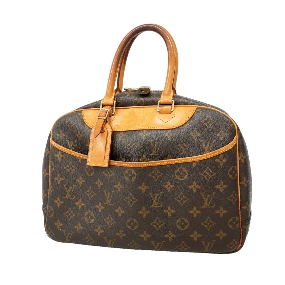 Louis Vuitton Monogram Deauville Handbag M47270 Brown Women's: --- Catalog ---Category: SizeSize (HxWxD): 26cm x 34cm x 13cm / 10.23'' x 13.38'' x 5.11''Category: DesignType: HandbagColor: BrownGender: WomenCategory: GeneralMPN: M47270Brand: Louis Vuitton--- Item