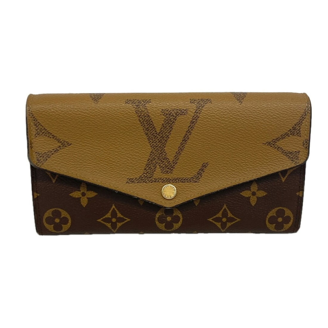 Louis Vuitton Monogram Giant Reverse Portefeuille Sarah Long Wallet M80726 Brown Women's: --- Catalog ---Category: SizeSize (HxWxD): 10.5cm x 19cm x 3.5cm / 4.13'' x 7.48'' x 1.37''Category: DesignType: Long wallet (bi-fold)Color: BrownGender: WomenCategory: GeneralMPN: M80726Brand: Louis 