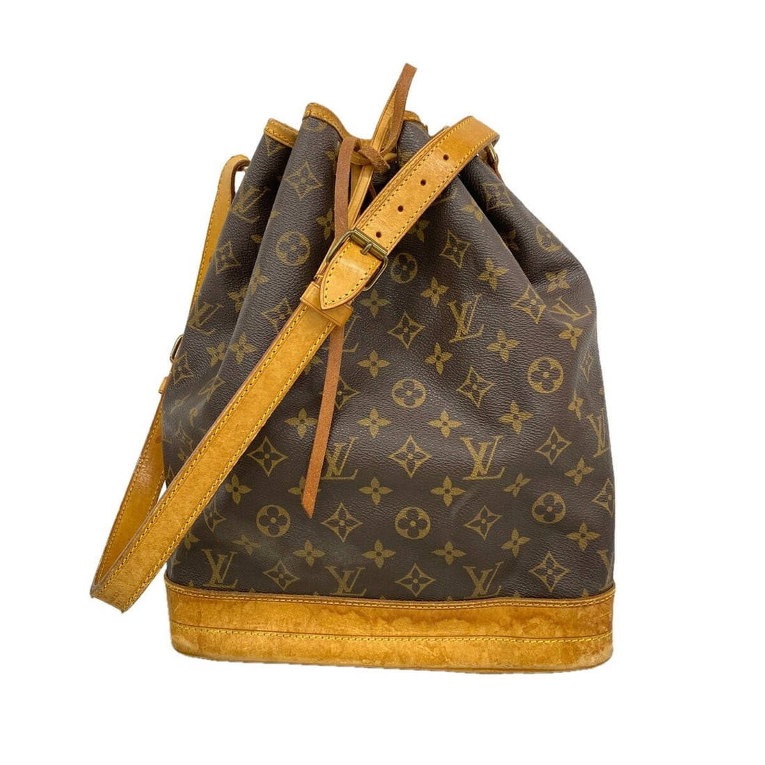 Louis Vuitton Monogram Noe Shoulder Bag M42224 Brown Women's: --- Catalog ---Category: SizeSize (HxWxD): 34.5cm x 26cm x 18.5cm / 13.58'' x 10.23'' x 7.28''Category: DesignType: Shoulder bagColor: BrownGender: WomenCategory: GeneralMPN: M42224Brand: Louis Vuitto