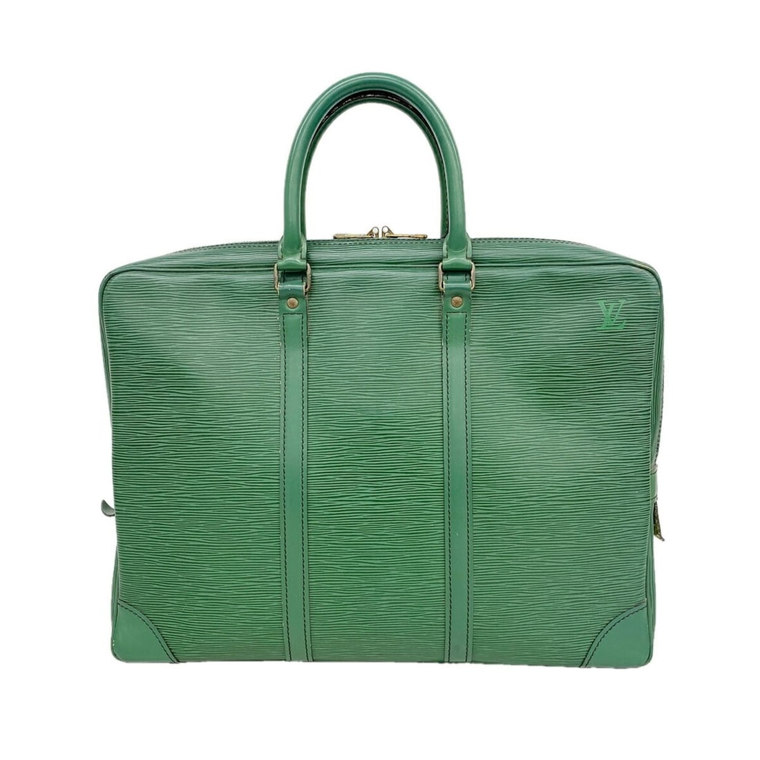 Louis Vuitton Epi Leather Portedocuments Voyage Bag M54474 Borneo Green Men's: --- Catalog ---Category: SizeSize (HxWxD): 31cm x 41cm x 6cm / 12.2'' x 16.14'' x 2.36''Category: DesignType: BriefcaseColor: Borneo greenGender: MenCategory: GeneralMPN: M54474Brand: Louis Vuitton---