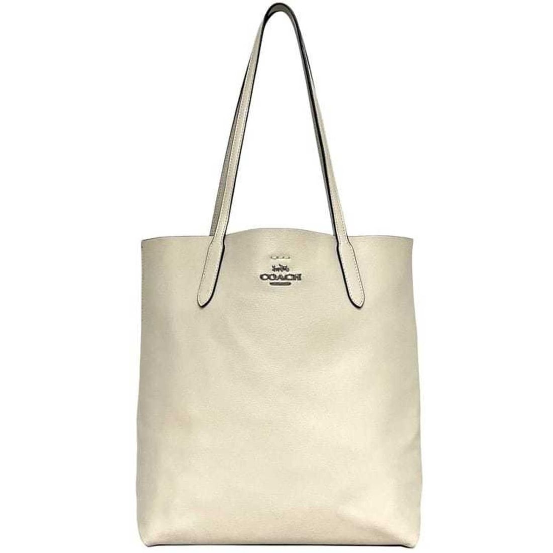 Coach Tote Bag CP037 COACH Leather Ivory Women's: --- Catalog ---Category: SizeSize (HxWxD): 35cm x 38cm x 12cm / 13.77'' x 14.96'' x 4.72''Category: DesignType: Tote bagColor: IvoryGender: WomenMaterial: Leather Category: GeneralMPN: CP037Brand: Coa
