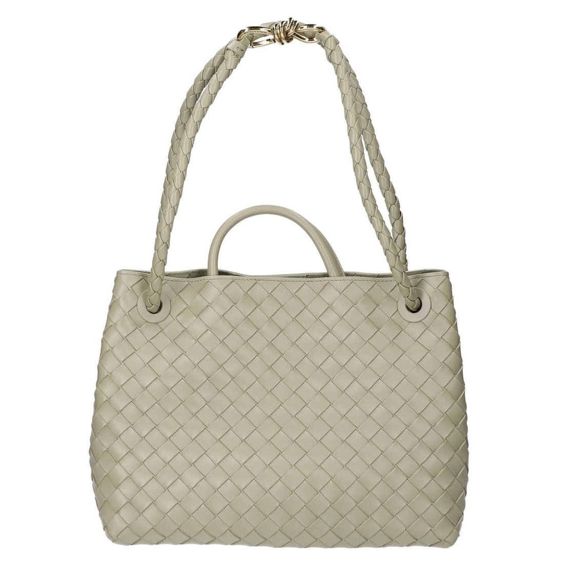 BOTTEGA VENETA Bottega Veneta Andiamo Medium Handbag Travertine Gold Hardware Women's: --- Catalog ---Category: SizeSize (HxWxD): 25cm x 30cm x 13cm / 9.84'' x 11.81'' x 5.11''Category: DesignType: HandbagGender: WomenMaterial: Leather Hardware Color: GoldLeather/Fur Type: LambskinCateg