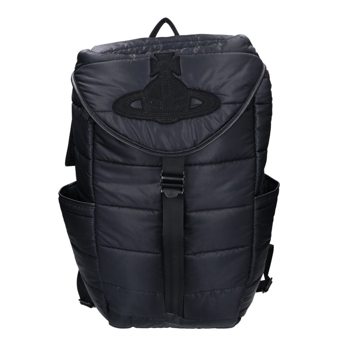 Vivienne Westwood VWH143 Felt Orb Patch Nylon Backpack Rucksack Black Men's: --- Catalog ---Category: SizeSize (HxWxD): 45cm x 28cm x 12cm / 17.71'' x 11.02'' x 4.72''Category: DesignType: BackpackColor: BlackGender: MenMaterial: Nylon Category: GeneralBrand: Vivienne Westwood