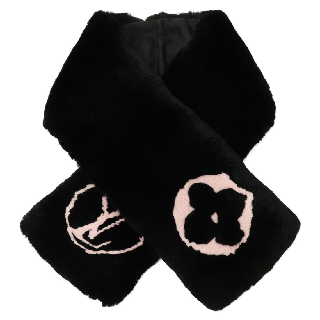 LOUIS VUITTON (Louis Vuitton) Authentic Japanese Domestic Release M75759 Echarpe Bi-Stamp Rex Rabbit: --- Catalog ---Category: SizeSize (LxW): 88cm x 14cm / 34.64'' x 5.51''Category: DesignType: TippetColor: Black, PinkGender: WomenMaterial: Fur Leather/Fur Type: Rabbit furCategory: GeneralBrand: Loui