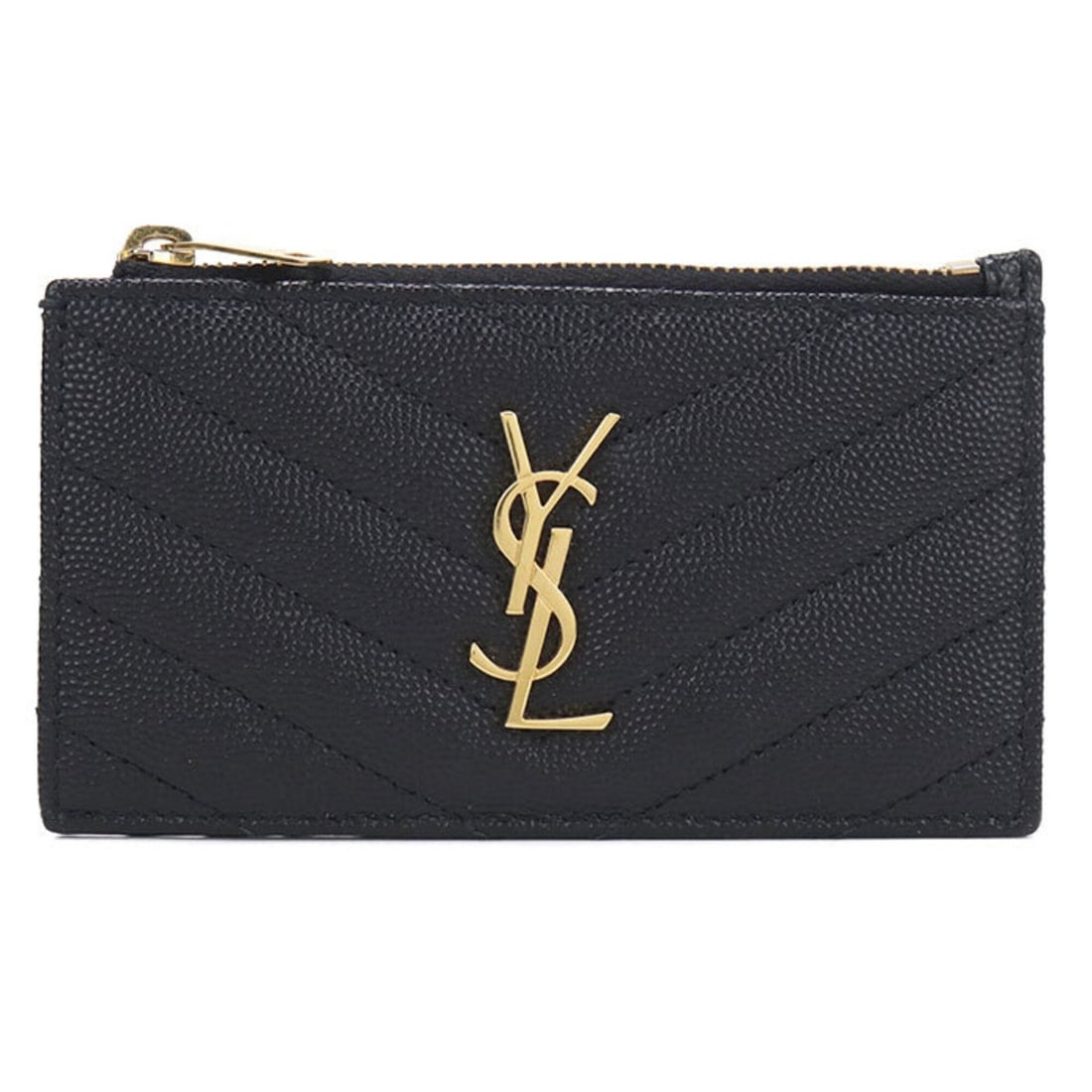 SAINT LAURENT Saint Laurent Wallet/Coin Case 607915 Fragment Business Card Holder/Card Cassandra (1 of 12)