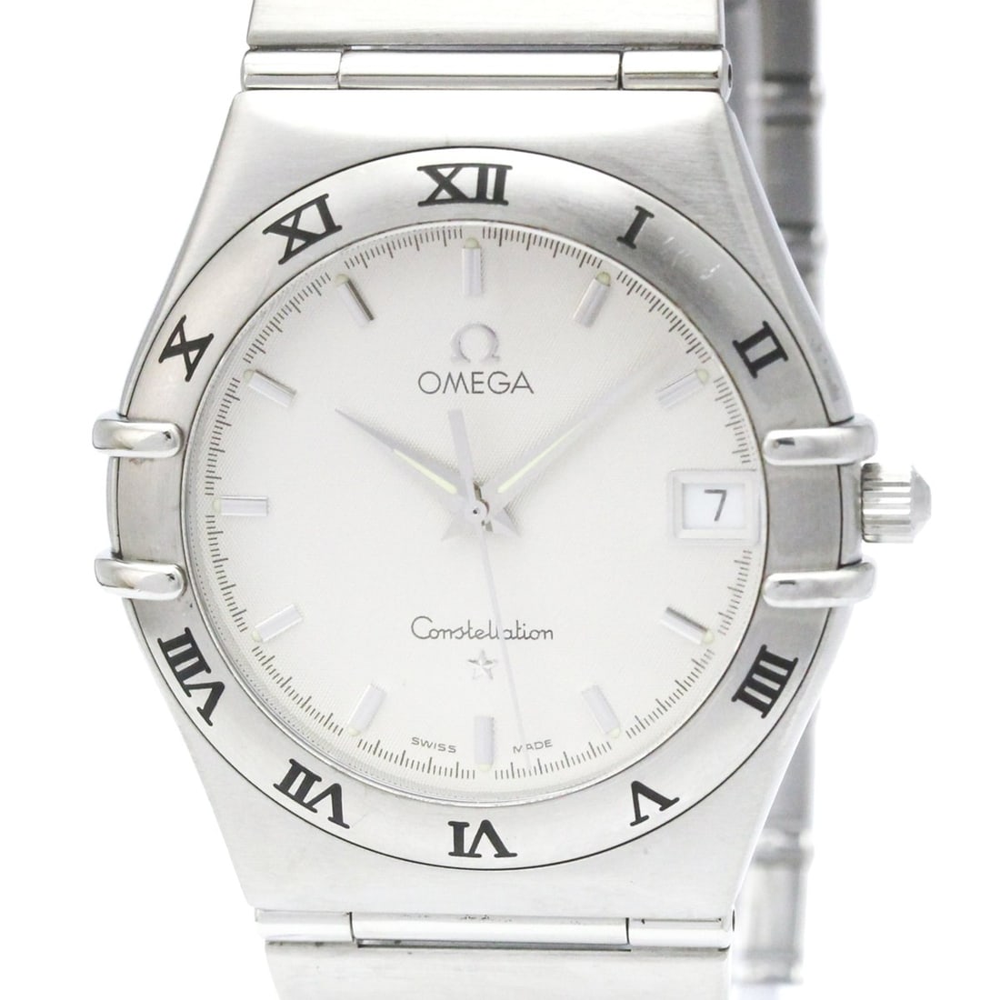 OMEGA Constellation Stainless Steel Quartz Mens Watch 1512.30 Polished: --- Catalog ---Category: SizeCase Diameter: 33mm / 1.3''Category: DesignType: WristwatchStyle: Dress/FormalGender: MenColor (Dial): SilverMaterial (Band): Stainless steelMaterial (Case): Stainless ste