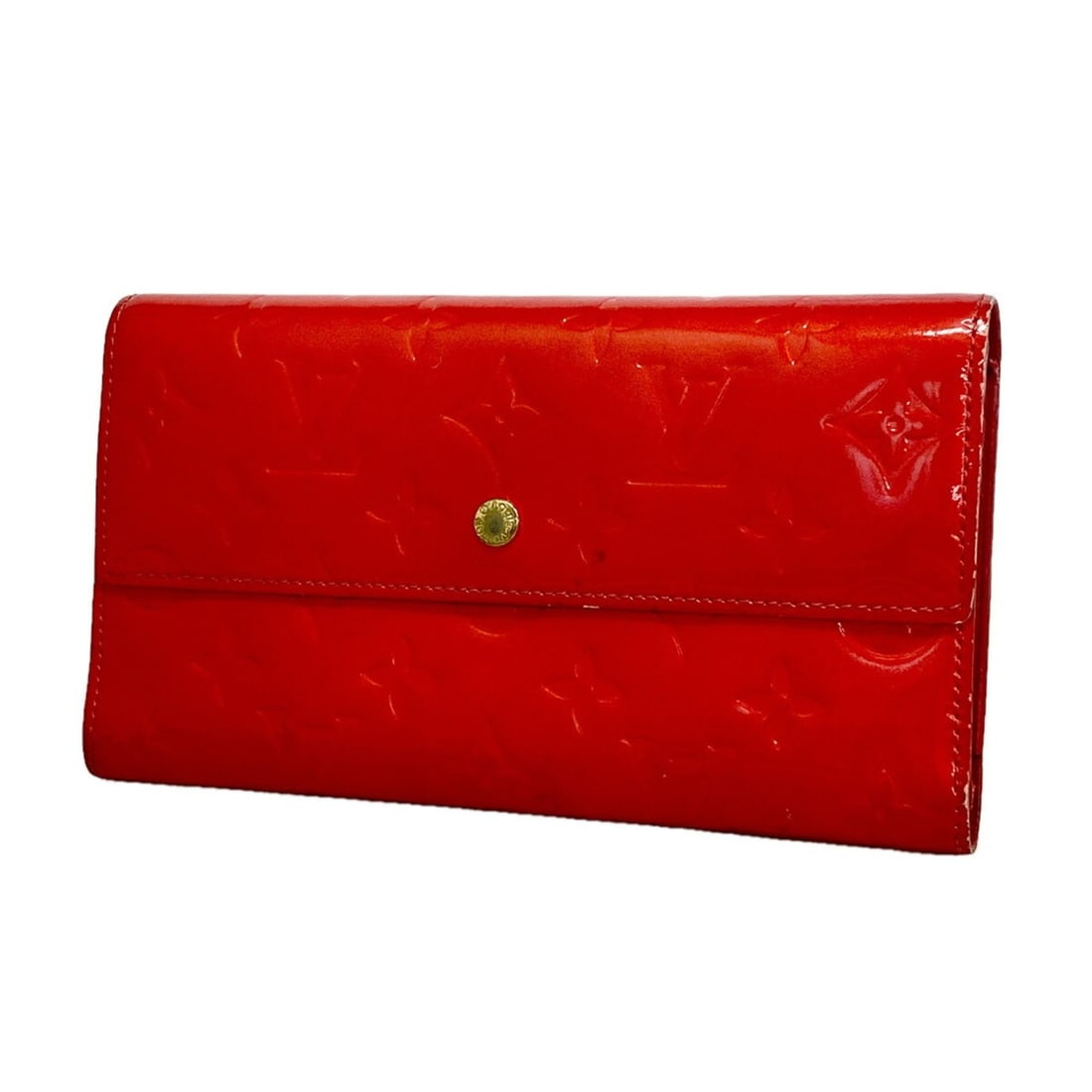 Louis Vuitton Tri-fold Long Wallet Vernis Portefeuille Tresor International M91165 Rouge Ladies: --- Catalog ---Category: SizeSize (HxWxD): 11cm x 19cm x 2cm / 4.33'' x 7.48'' x 0.78''Category: DesignType: Long wallet (tri-fold)Color: RougeGender: WomenCategory: GeneralMPN: M91165Brand: Louis Vui