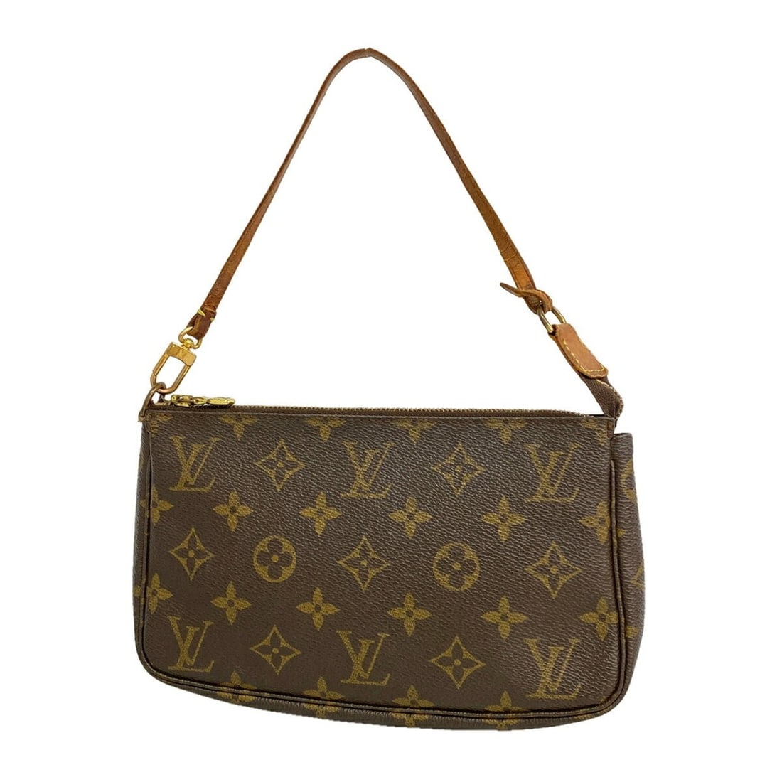 Louis Vuitton Monogram Pochette Accessoires M51980 Brown Women's Bag/Pouch: --- Catalog ---Category: SizeSize (HxWxD): 13cm x 22cm x 4cm / 5.11'' x 8.66'' x 1.57''Category: DesignType: PouchColor: BrownGender: WomenCategory: GeneralMPN: M51980Brand: Louis Vuitton--- Item List