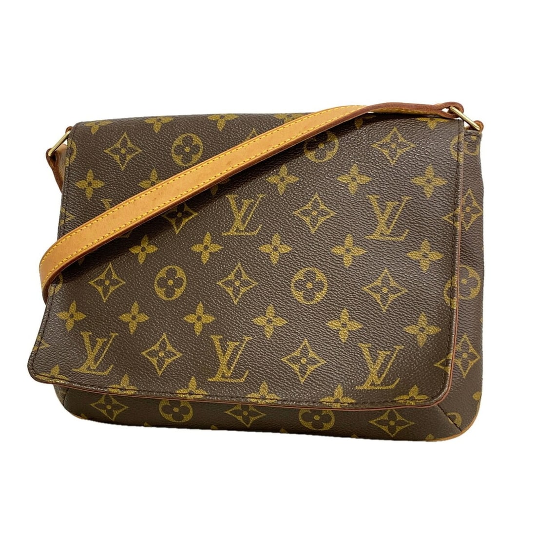 Louis Vuitton Monogram Musette Tango Short Strap Shoulder Bag M51257 Brown Women's: --- Catalog ---Category: SizeSize (HxWxD): 20cm x 24cm x 4cm / 7.87'' x 9.44'' x 1.57''Category: DesignType: Shoulder bagColor: BrownGender: WomenCategory: GeneralMPN: M51257Brand: Louis Vuitton--- It