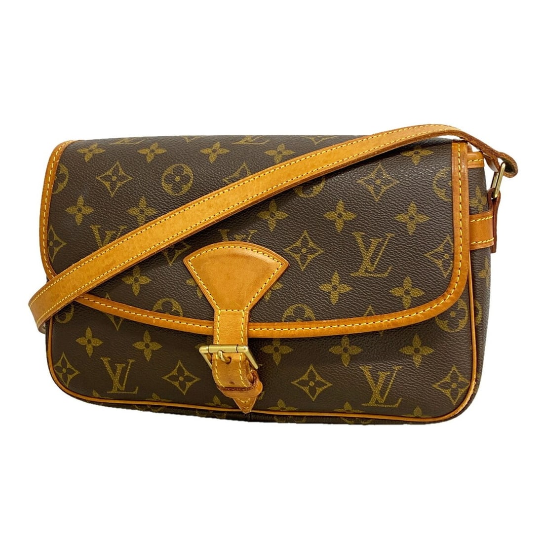 Louis Vuitton Monogram Sologne Shoulder Bag M42250 Brown Women's: --- Catalog ---Category: SizeSize (HxWxD): 19cm x 27cm x 8.5cm / 7.48'' x 10.62'' x 3.34''Category: DesignType: Shoulder bagColor: BrownGender: WomenCategory: GeneralMPN: M42250Brand: Louis Vuitton---