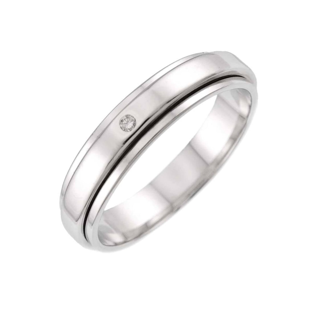 Piaget Possession Ring #62, Diamond, 18K White Gold (750): --- Catalog ---Category: SizeJP Size: 21US Size: 10Category: DesignType: Band ringGender: Women,MenMaterial: White gold (18K)Category: GeneralBrand: Piaget--- Item List ---Section: ConditionRanking: R
