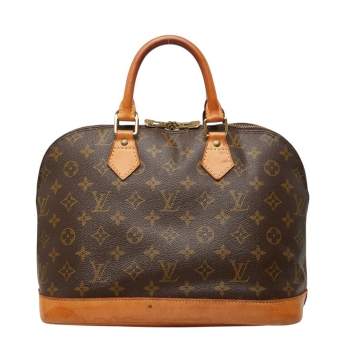 Louis Vuitton Monogram Alma Handbag M51130 Brown Leather Women's LOUIS VUITTON: --- Catalog ---Category: SizeSize (HxWxD): 24cm x 30cm x 16cm / 9.44'' x 11.81'' x 6.29''Category: DesignType: HandbagColor: BrownGender: WomenMaterial: PVC , Leather Category: GeneralLine: MonogramBr