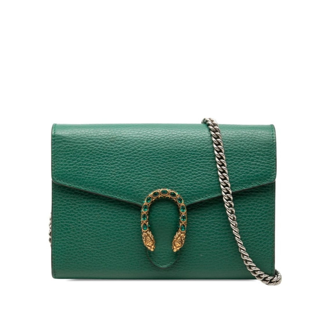 Gucci Dionysus Wallet Chain Shoulder Bag 401231 Green Leather Women's GUCCI (1 of 9)