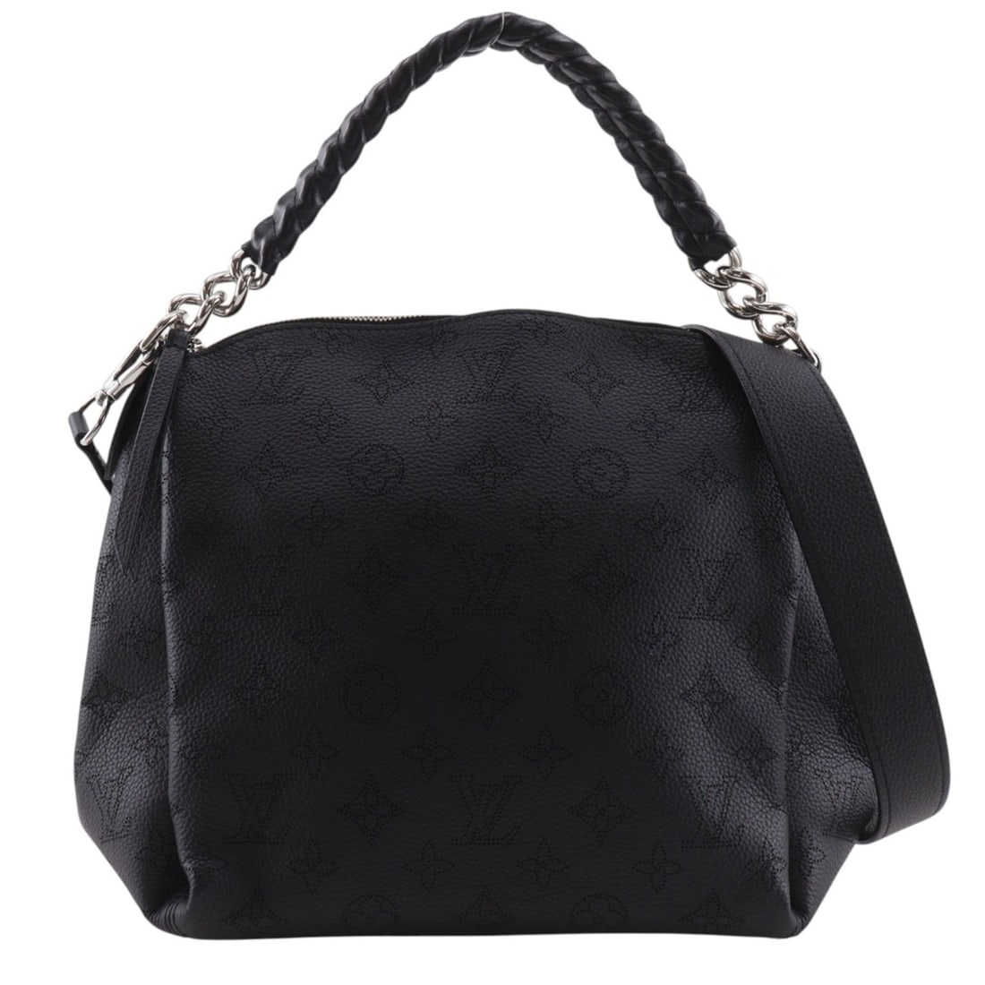 Louis Vuitton Babylon Chain BB Shoulder Bag M51223 Monogram Mahina Noir (Black) 2019 Model AH3149 A5 (1 of 14)