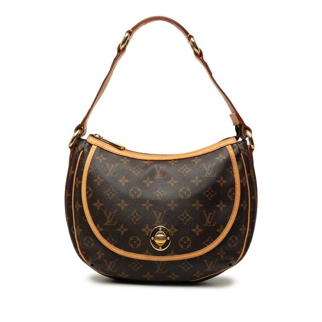 Louis Vuitton Monogram Tulum PM Shoulder Bag M40076 Brown Leather Women's LOUIS VUITTON: --- Catalog ---Category: SizeSize (HxWxD): 21cm x 29cm x 7.5cm / 8.26'' x 11.41'' x 2.95''Category: DesignType: Shoulder bagColor: BrownGender: WomenMaterial: PVC , Leather Category: GeneralLine: Mono