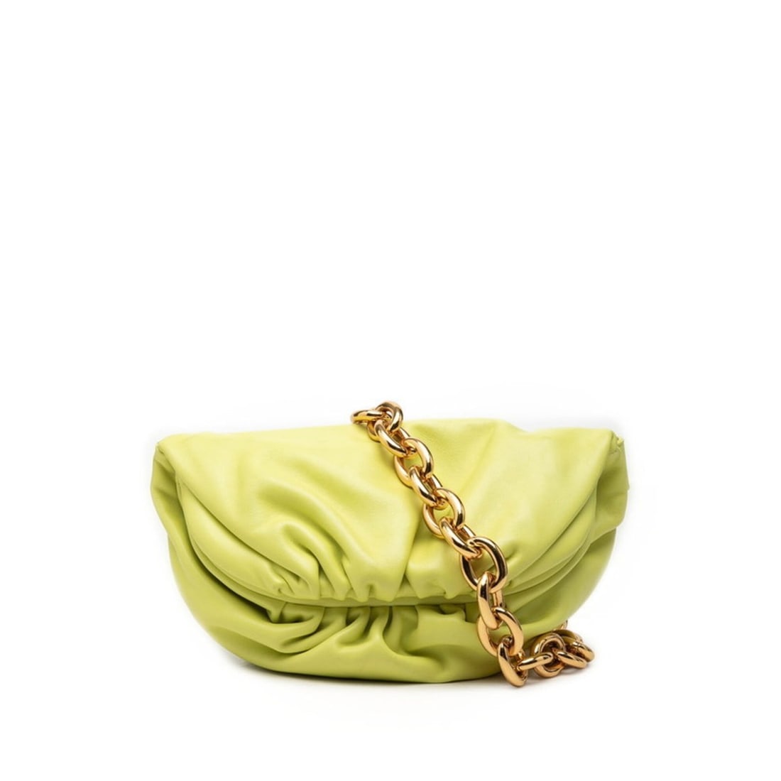 Bottega Veneta The Chain Pouch Shoulder Bag Yellow Leather Women's BOTTEGAVENETA: --- Catalog ---Category: SizeSize (HxWxD): 14cm x 23cm x 8cm / 5.51'' x 9.05'' x 3.14''Category: DesignType: Pouch, Shoulder bagColor: YellowGender: WomenMaterial: Leather Category: GeneralBrand: Bott