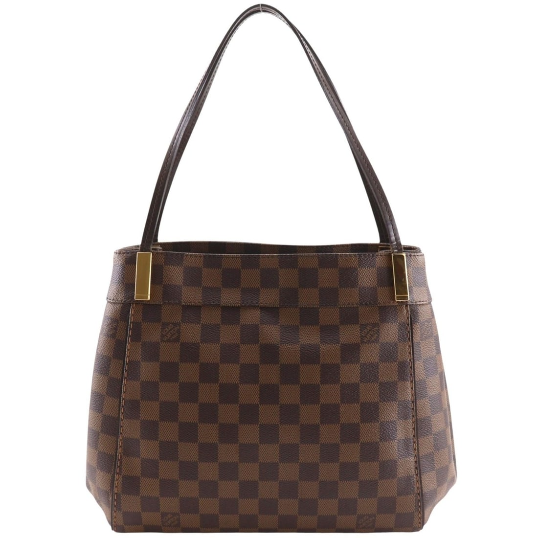 Louis Vuitton Marley Bourne PM Tote Bag N41215 Damier Canvas 2013 Brown DU2143 A5 Women's: --- Catalog ---Category: SizeWeight: 580g / 1.27lb.Handle Drop: 21.00cm / 8.27''Size (HxWxD): 25cm x 28cm x 14cm / 9.84'' x 11.02'' x 5.51''Category: DesignType: Tote bagColor: Brown, Damier CanvasGen