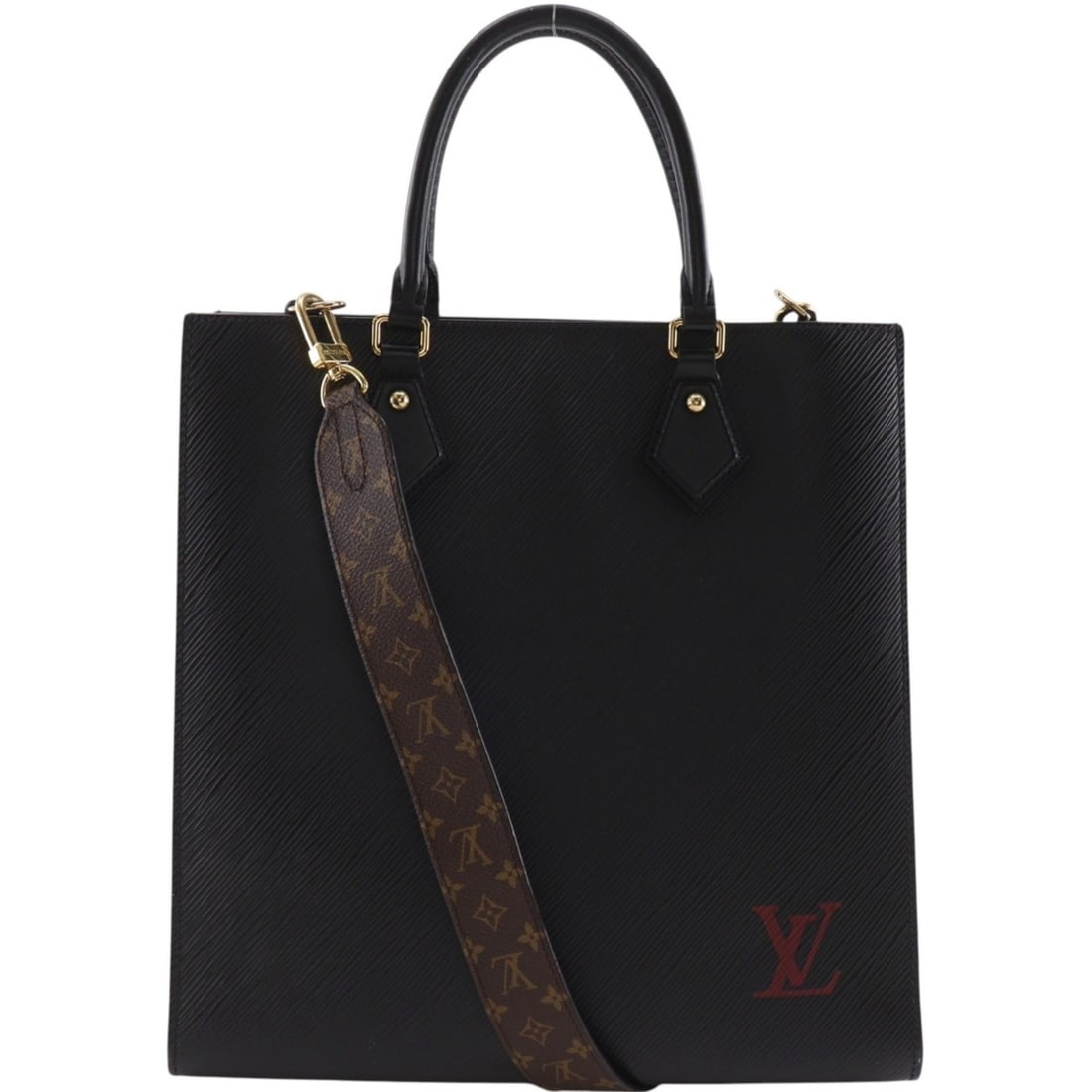 Louis Vuitton Sac Plat PM Handbag 2-Way Shoulder Bag M58658 Epi Leather Noir Black 2-way A5 PlatPM: --- Catalog ---Category: SizeWeight: 820g / 1.8lb.Strap Drop: 39cm / 15.35''Handle Drop: 12.00cm / 4.72''Size (HxWxD): 31cm x 30.5cm x 9cm / 12.2'' x 12'' x 3.54''Category: DesignType: HandbagColor: B