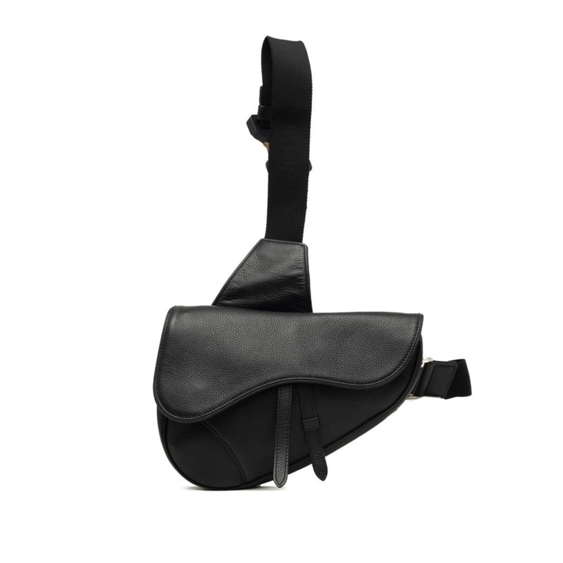 Christian Dior Dior Saddle Shoulder Bag Body Black Leather Women's: --- Catalog ---Category: SizeSize (HxWxD): 18.5cm x 27cm x 4.5cm / 7.28'' x 10.62'' x 1.77''Category: DesignType: Shoulder bag, Sling bagColor: BlackGender: WomenMaterial: Leather Category: GeneralBra