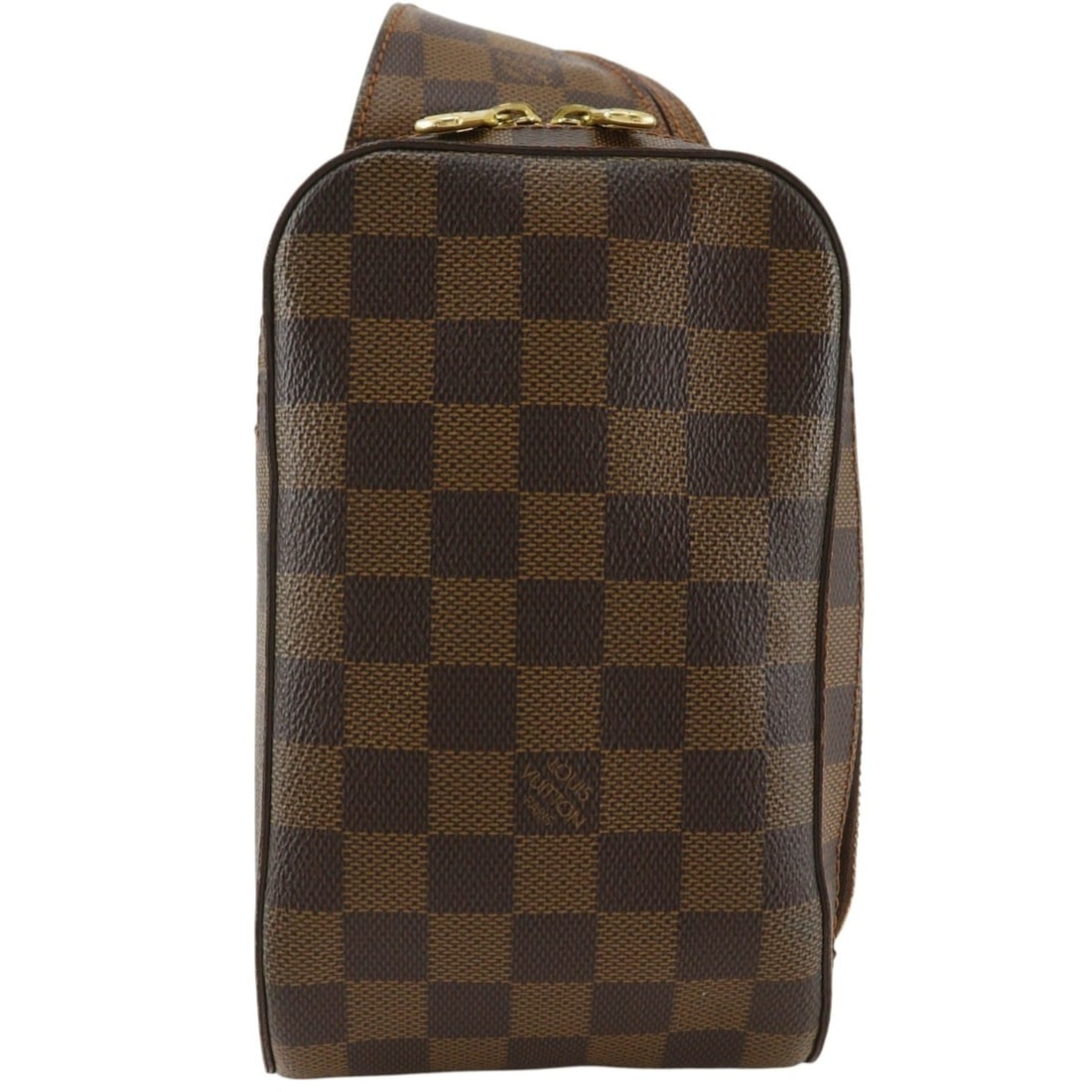 Louis Vuitton Geronimos Body Bag N51994 Damier Canvas 2004 Brown CA1004 Unisex: --- Catalog ---Category: SizeWeight: 320g / 11.28oz.Size (HxWxD): 11.5cm x 19.5cm x 5cm / 4.52'' x 7.67'' x 1.96''Strap Length: 86cm / 33.85''Category: DesignType: Sling bagColor: Brown, Damier Canvas