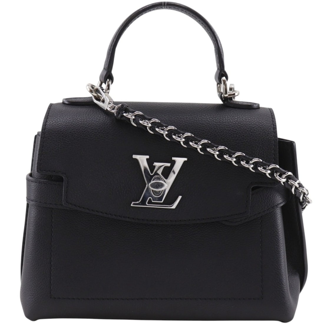 Louis Vuitton Rock Me Ever MINI Handbag 2-Way Shoulder Bag M20997 Calfskin Black Turnlock Women's (1 of 17)