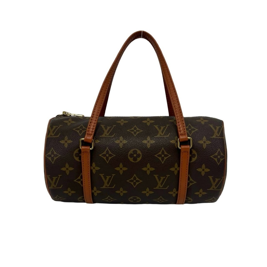 LOUIS VUITTON Louis Vuitton Vintage Papillon 26 Monogram Leather Genuine Handbag Mini Boston Bag: --- Catalog ---Category: SizeSize (HxWxD): 13cm x 26cm x 13cm / 5.11'' x 10.23'' x 5.11''Category: DesignType: Boston bag, HandbagColor: BrownGender: WomenMaterial: Leather , PVC Category: GeneralBran