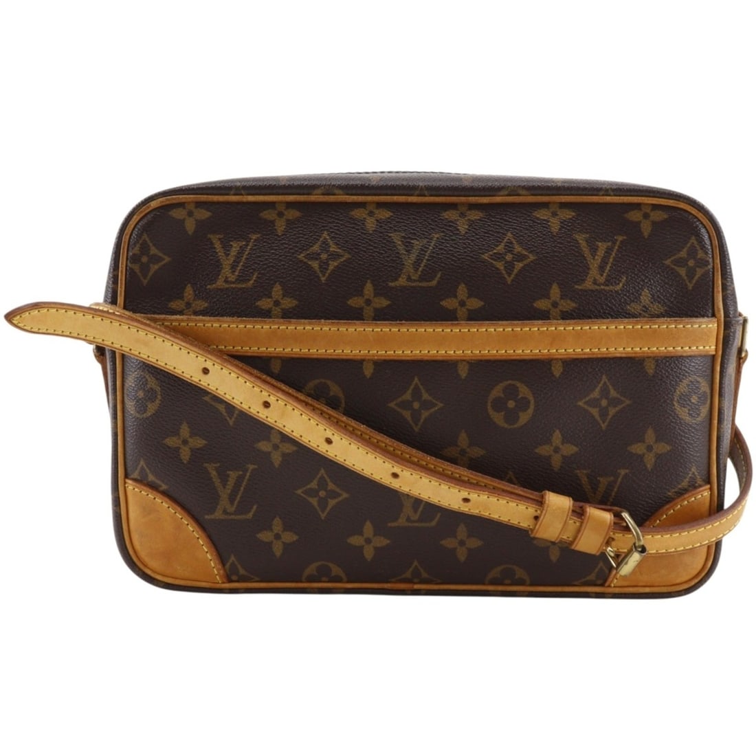 Louis Vuitton Trocadero 24 Shoulder Bag M51276 Monogram Canvas 2007 Brown MB2037 A5 Trocadero24: --- Catalog ---Category: SizeWeight: 500g / 1.1lb.Strap Drop: 60cm / 23.62''Size (HxWxD): 18cm x 25.5cm x 6.5cm / 7.08'' x 10.03'' x 2.55''Category: DesignType: Shoulder bagColor: BrownGender: UnisexM