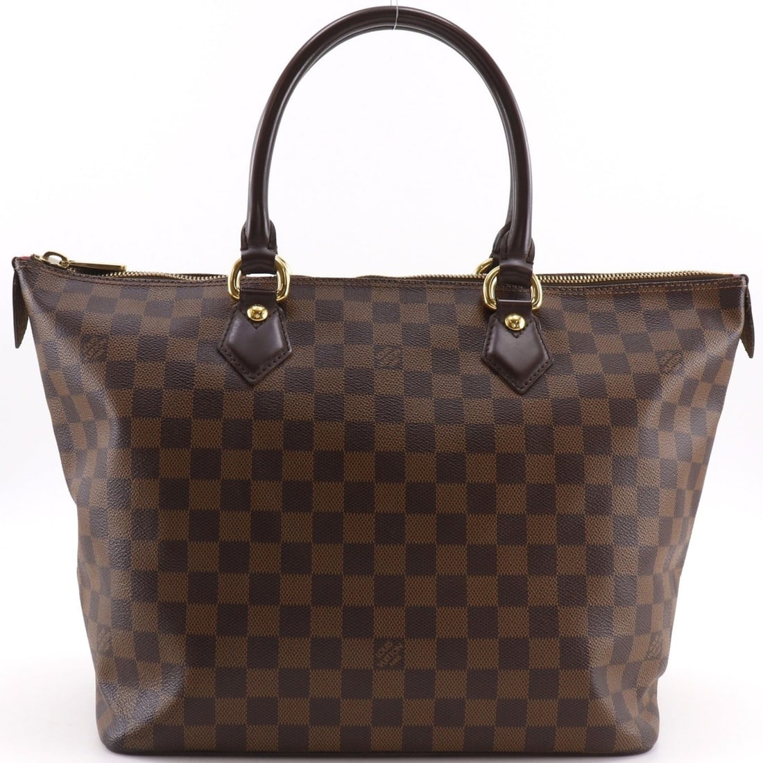 Louis Vuitton Saleya MM Tote Bag N51182 Damier Canvas 2008 Brown FL0038 A4 SaleyaMM Women's: --- Catalog ---Category: SizeWeight: 810g / 1.78lb.Handle Drop: 14.00cm / 5.51''Size (HxWxD): 28cm x 31cm x 18cm / 11.02'' x 12.2'' x 7.08''Category: DesignType: Tote bagColor: BrownGender: WomenMater