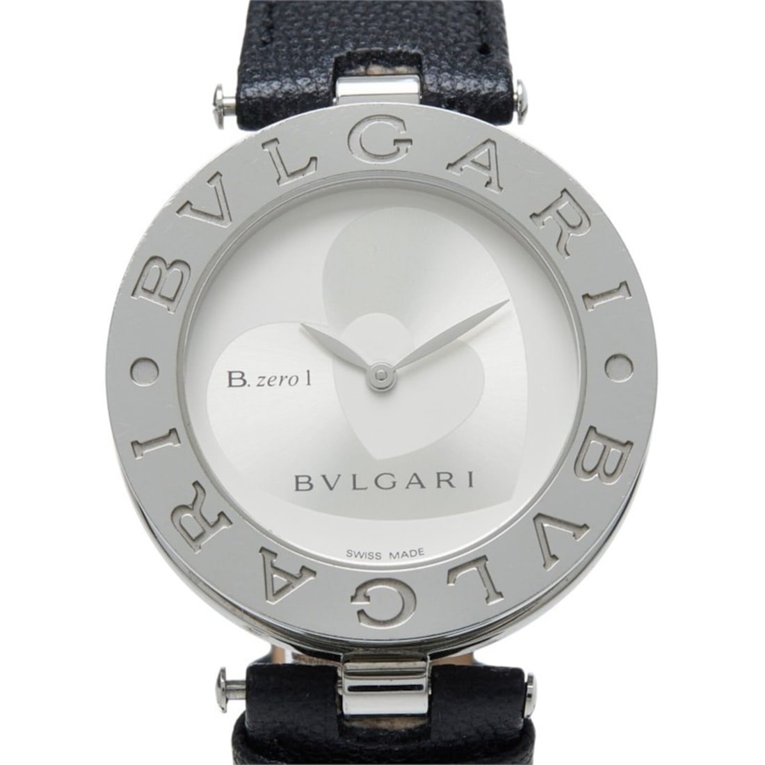 Bulgari B.zero1 35mm Heart Motif Watch BZ35S Quartz White Dial Stainless Steel Leather Women's: --- Catalog ---Category: SizeWrist Size: 16.5cm / 6.49''Case Diameter: 35mm / 1.38''Category: DesignType: WristwatchGender: WomenColor (Dial): WhiteMaterial (Band): LeatherMaterial (Case): Stainless s