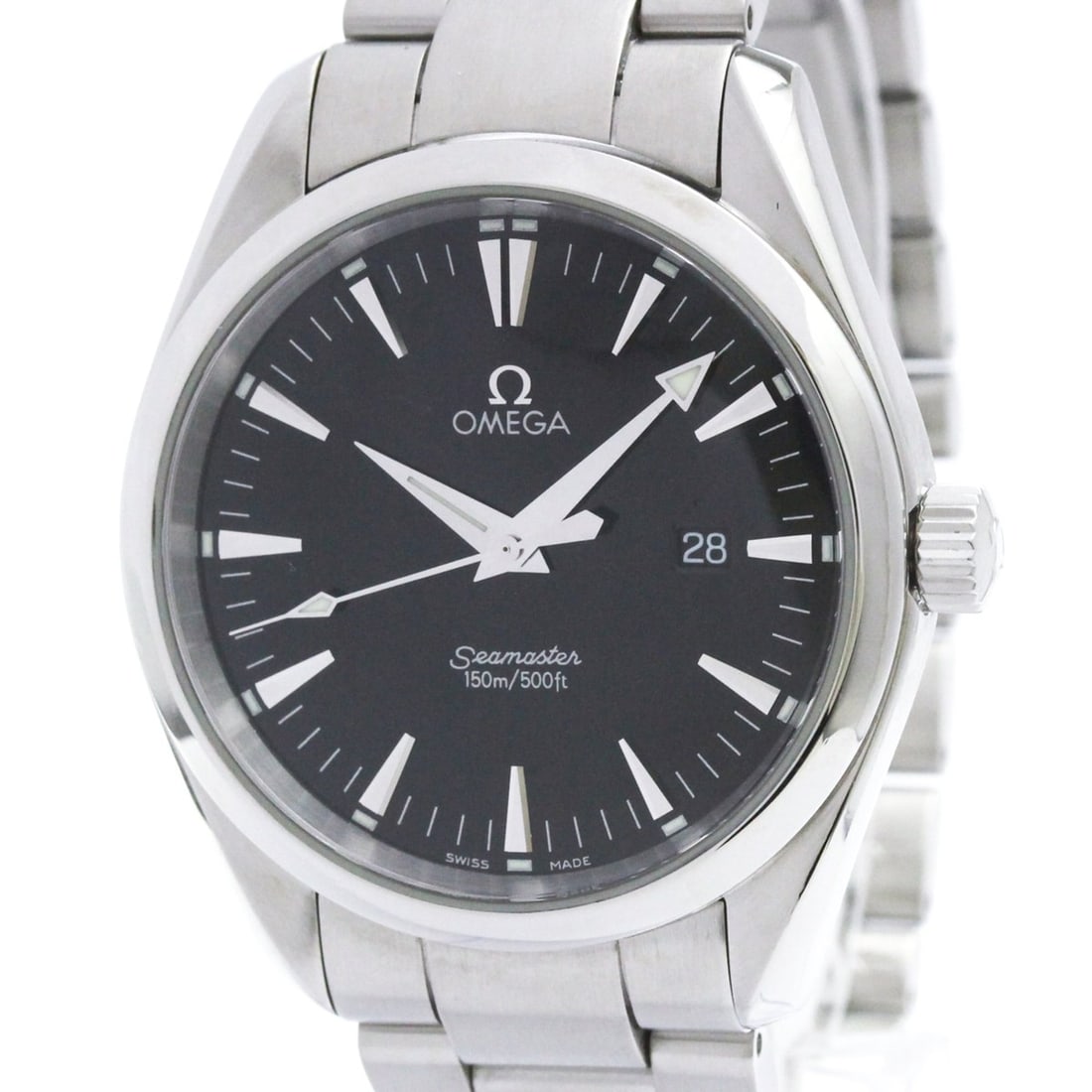 OMEGA Seamaster Aqua Terra Steel Quartz Mens Watch 2517.50 Polished (1 of 15)